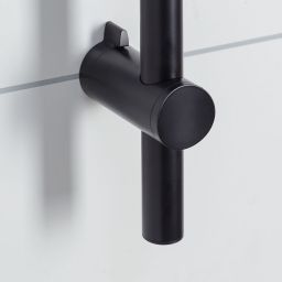 Tiger Splash Akcent zestaw prysznicowy ścienny czarny mat/mosiądz błyszczący 1714945644