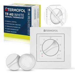 Termofol TF-H termoregulator podtynkowy biały TF-H3