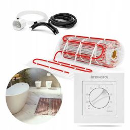 Termofol TF-HM zestaw mata grzewcza 0,5 m2 z termoregulatorem TF-H3 TF-HM-150.05.H3