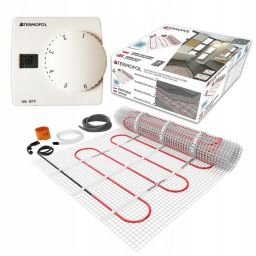 Termofol TF-HM zestaw mata grzewcza 8 m2 z termoregulatorem TF-H2 TF-HM-150.80.H2