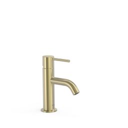 Tres Study bateria umywalkowa stojąca złoto szampańskie 26290301CA