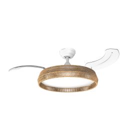 Taurus Polar lampowentylator podsufitowy 1x30 W biały-brązowy 942123000