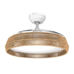 Taurus Polar lampowentylator podsufitowy 1x30 W biały-brązowy 942123000