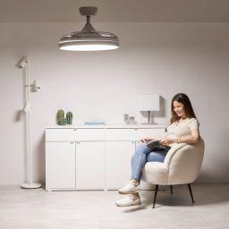 Taurus Polar lampowentylator podsufitowy 1x30 W biały 942124000