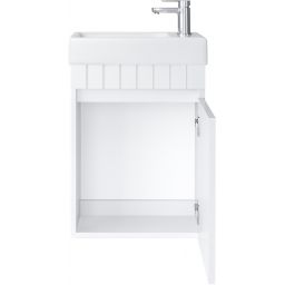 Uptrend Miseno umywalka z szafką 40 cm biały mat 001-SU40-01+TR41355