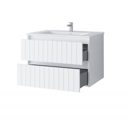 Uptrend Melito umywalka z szafką 70 cm biały mat 002-SU70-01+UP4530-700