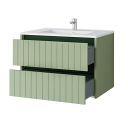 Uptrend Melito umywalka z szafką 70 cm szałwia mat 002-SU70-03+UP4530-700