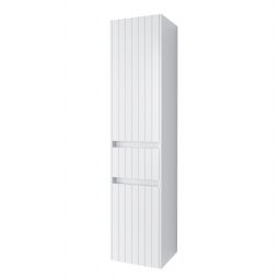 Uptrend Melito szafka 37,5x30x165 cm boczna wisząca ideal biały matt 002SW3801