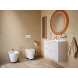 Uptrend Panarea szafka 59,6x38,2x60 cm podumywalkowa wisząca Cloud Grey Mat 005SU6004