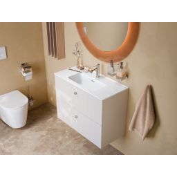 Uptrend Panarea szafka 59,6x38,2x60 cm podumywalkowa wisząca Cloud Grey Mat 005SU6004