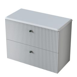 Uptrend Panarea szafka 79,6x38,2x60 cm podumywalkowa wisząca Cloud Grey Mat 005SU8001