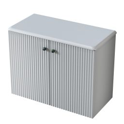 Uptrend Panarea szafka 79,6x38,2x60 cm podumywalkowa wisząca Cloud Grey Mat 005SU8004