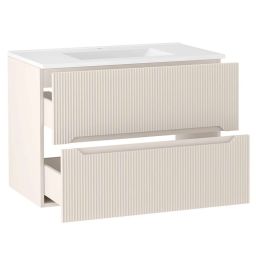 Uptrend Mavi umywalka z szafką 81 cm kaszmir mat 012-SU80-01+UP4530-800
