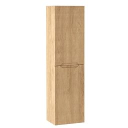 Uptrend Mavi szafka 35x27x130 cm boczna wisząca dąb hikora naturalna 012-SW40-02