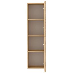 Uptrend Mavi szafka 35x27x130 cm boczna wisząca dąb hikora naturalna 012-SW40-02