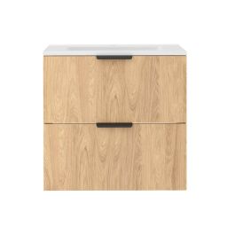 Uptrend Nola umywalka z szafką i uchwytami 61 cm dąb 013-SU60-02/UP4530-600