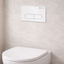 Uptrend Up-Uni przycisk spłukujący do WC biały UP004.01