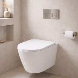 Uptrend Amaro miska WC z deską wolnoopadającą biały połysk TR2217
