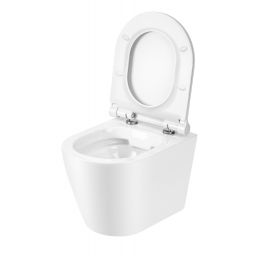 Uptrend Amaro miska WC z deską wolnoopadającą biały połysk TR2217