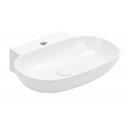 Uptrend Amigo umywalka 57x40 cm biały połysk TR40152