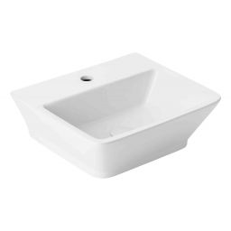 Uptrend Apollo umywalka 46x41 cm prostokątna biały połysk TR41010