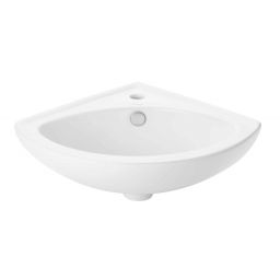 Uptrend Corner umywalka 48,5x48,5 cm narożna biały TR41196