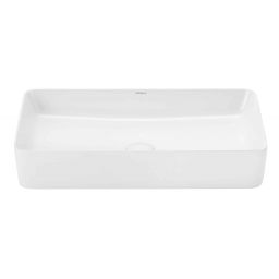 Uptrend Athena umywalka 61,5x34,5 cm prostokątna nablatowa biała TR41206U20