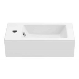 Uptrend Auris umywalka 50x25.5 cm prostokątna biały połysk TR4127