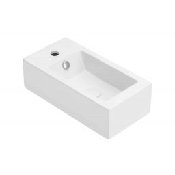 Uptrend Auris umywalka 50x25.5 cm prostokątna biały połysk TR4127