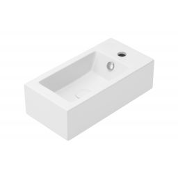 Uptrend Auris umywalka 50x25,5 cm prostokątna biały połysk TR4127A