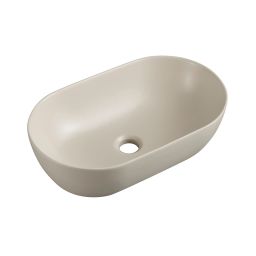 Uptrend Sparrow umywalka 50x30 cm owalna nablatowa kaszmir mat TR41385-U43