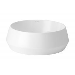 Uptrend Axel umywalka 40x40 cm nablatowa okrągła biały połysk TR41386