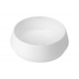 Uptrend Axel umywalka 40x40 cm nablatowa okrągła biały połysk TR41386
