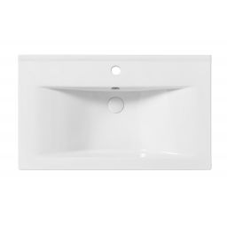 Uptrend Gemini umywalka 80x47 cm prostokątna biały połysk TR4270B