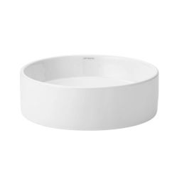 Uptrend Kaya umywalka 35x11 cm okrągła nablatowa biała TR4361