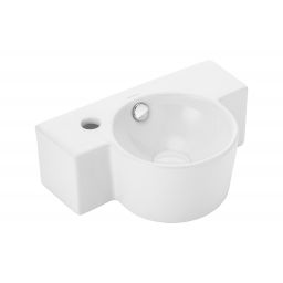 Uptrend Roxa umywalka 40x28 cm biały połysk TR4413