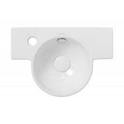 Uptrend Roxa umywalka 40x28 cm biały połysk TR4413