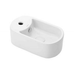 Uptrend Cute umywalka 40,6x23,5 cm prostokątna biała TR4800