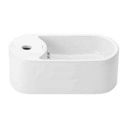 Uptrend Cute umywalka 40,6x23,5 cm prostokątna biała TR4800