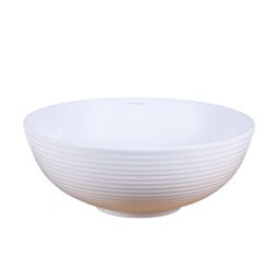 Uptrend Cleo White umywalka 38,5x38,5 cm nablatowa okrągła biały UP4004-2