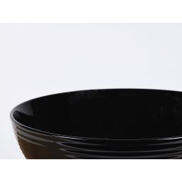 Uptrend Cleo Black Gloss umywalka 38,5x38,5 cm nablatowa okrągła czarny połysk UP4004-2-B18