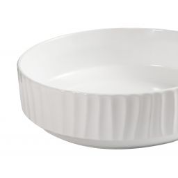 Uptrend Mars umywalka 40x40 cm okrągła nablatowa biała UP4040-2