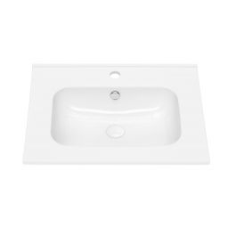 Uptrend Venta umywalka 61x46 cm prostokątna meblowa-wpuszczana biała UP410-600