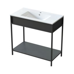 Uptrend Neva umywalka 100x46 cm meblowa prostokątna biały połysk UP4530-1000