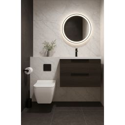 Vilarte by Dura First miska WC wisząca bez kołnierza biały połysk 5331