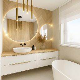 Vilarte by Dura Rose umywalka 60x40 cm owalna nablatowa biała 5841