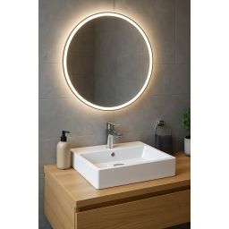 Vilarte by Dura Twins umywalka 60x42 cm prostokątna nablatowa biała 5871