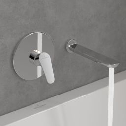 Villeroy & Boch O.Novo wylewka do baterii wannowa chrom TVT10450500061