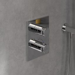 Villeroy & Boch Universal Taps & Fittings bateria wannowo-prysznicowa podtynkowa termostatyczna chrom TVD00065300061