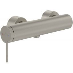 Villeroy & Boch Loop & Friends bateria prysznicowa ścienna nikiel szczotkowany TVS10630115364